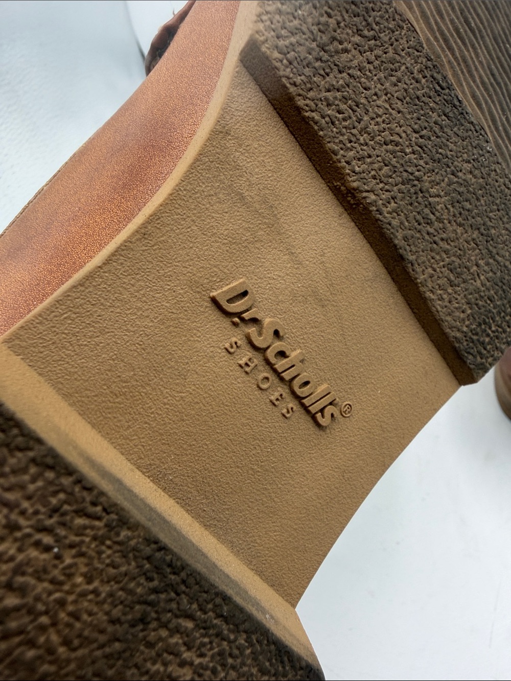 Dr. Scholl's Hello Tan Vegan Leather Penny Loafers - Picture 5 of 6